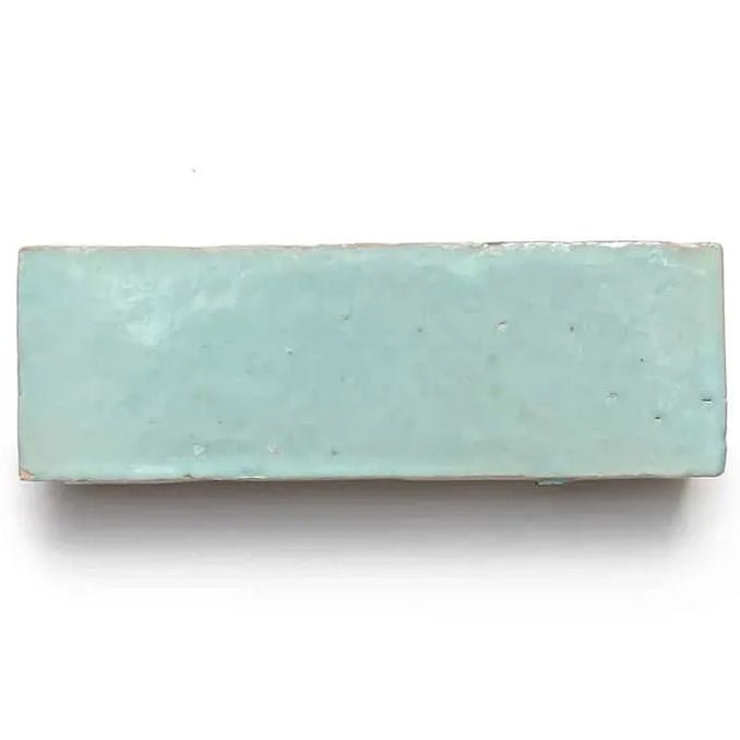 Ice Green Subway Tile - Mediterranean Pool Tiles