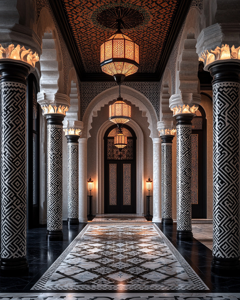 Luxury handcrafted Moroccan pool tiles — trade program