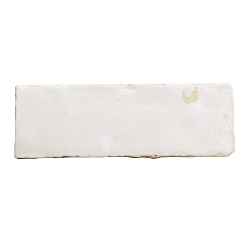 Moroccan White Subway Tile - Mediterranean Pool Tiles