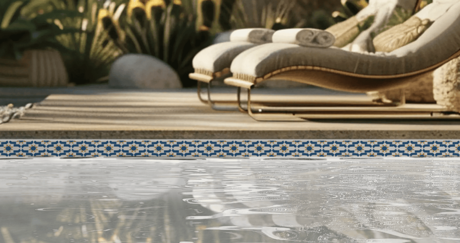 pool-waterline-tiles - Pool Waterline Tiles | Luxury Pool Tiles | Mediterranean Pool Tiles