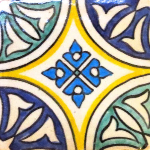 Spanish Tile 36 - Pool Waterline Tiles | Luxury Pool Tiles | Mediterranean Pool Tiles