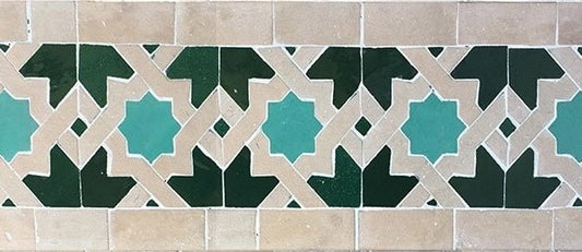 Border Tile 25 - Mediterranean Pool Tiles