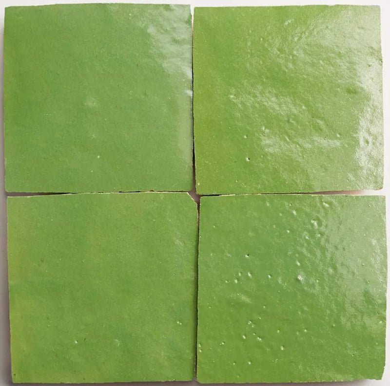 Chartreuse Green Tile - Mediterranean Pool Tiles