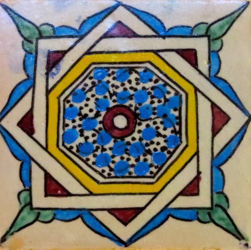 Spanish Tile 39 - Pool Waterline Tiles | Luxury Pool Tiles | Mediterranean Pool Tiles