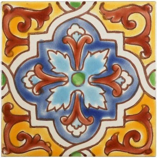 4" x 4" Azahara Tile - Mediterranean Pool Tiles