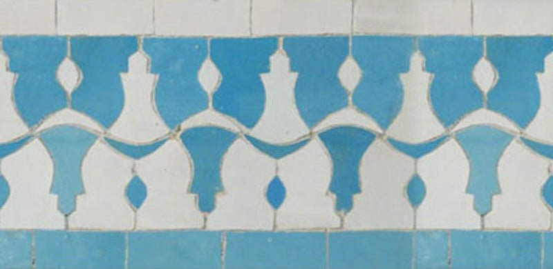 Border Tile 10 - Mediterranean Pool Tiles