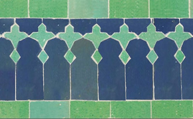 Border Tile 13 - Mediterranean Pool Tiles