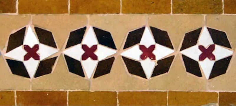 Border Tile 27 - Mediterranean Pool Tiles