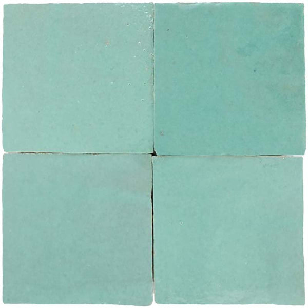 Green Pool Waterline Tile Border