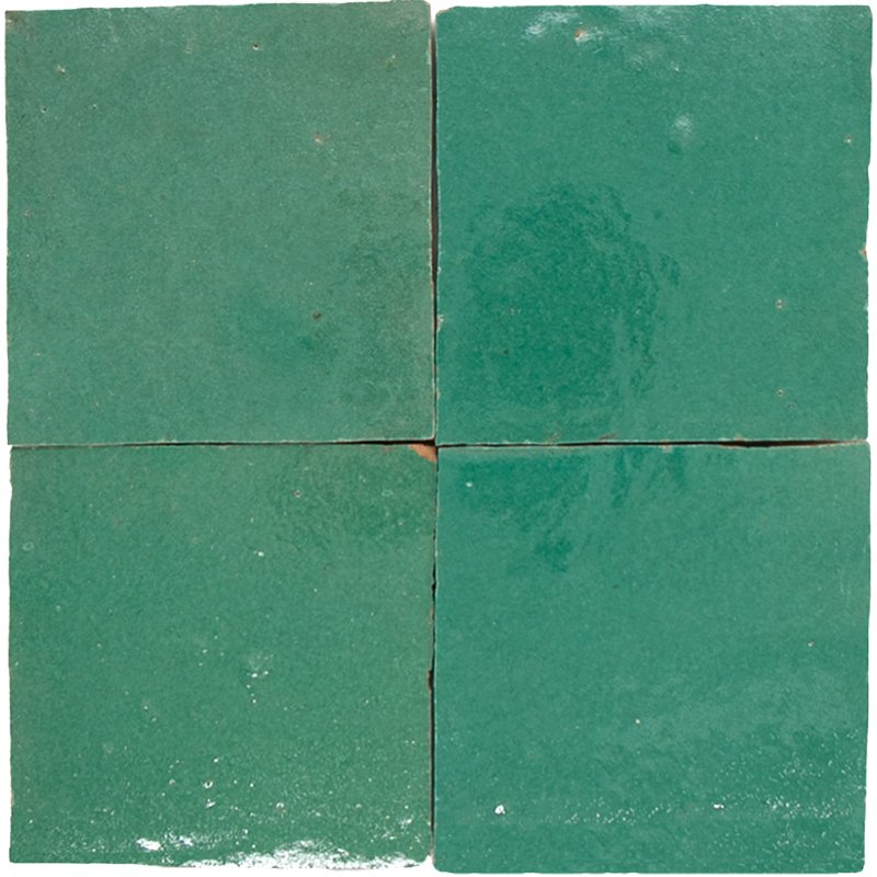 Island Green Tile - Mediterranean Pool Tiles