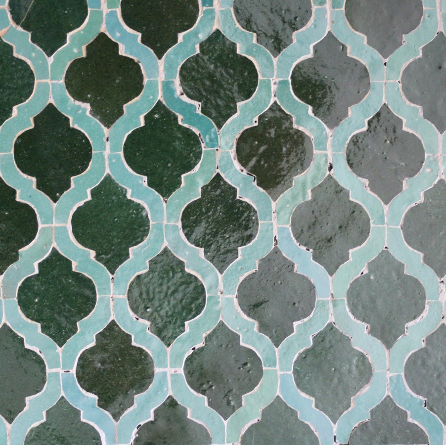 Moroccan Pool Tile 41 - Pool Waterline Tiles | Luxury Pool Tiles | Mediterranean Pool Tiles