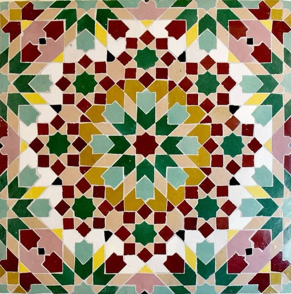 Moroccan Pool Tile 08 - Mediterranean Pool Tiles