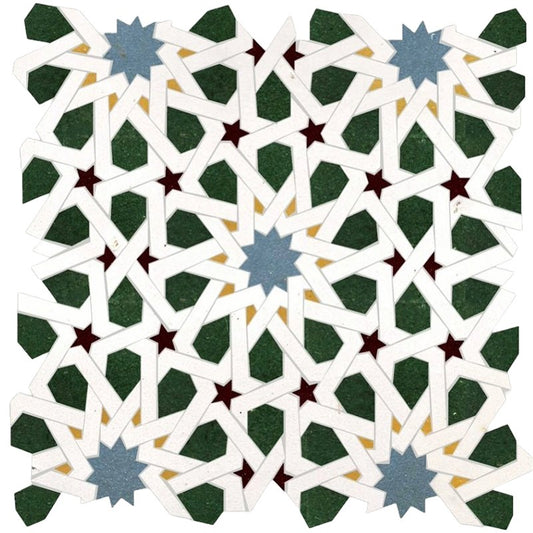 Moroccan Pool Tile 05 - Mediterranean Pool Tiles