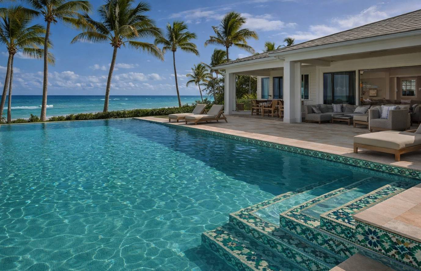 Mediterranean Pool Tiles Trade Program — luxury tile for architects and designers