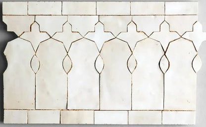Moroccan Zellige pool tiles for private Jupiter Island mansion sanctuary