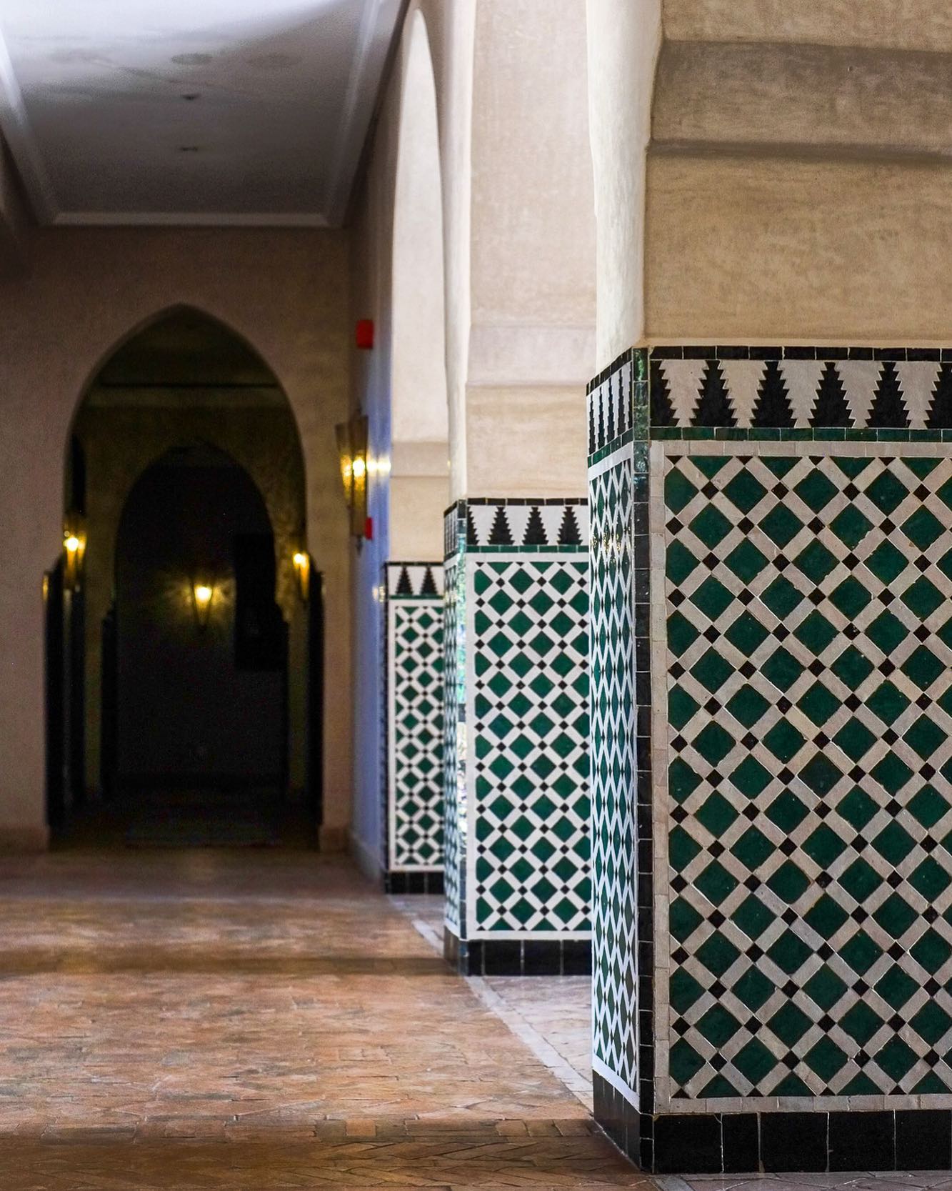 Moroccan mosaic tile spa Las Vegas