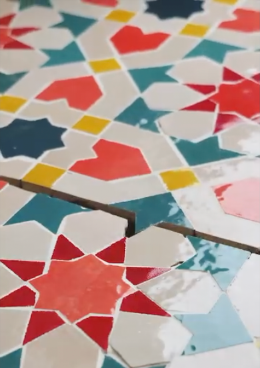 Load video: Moorish Tiles workshop