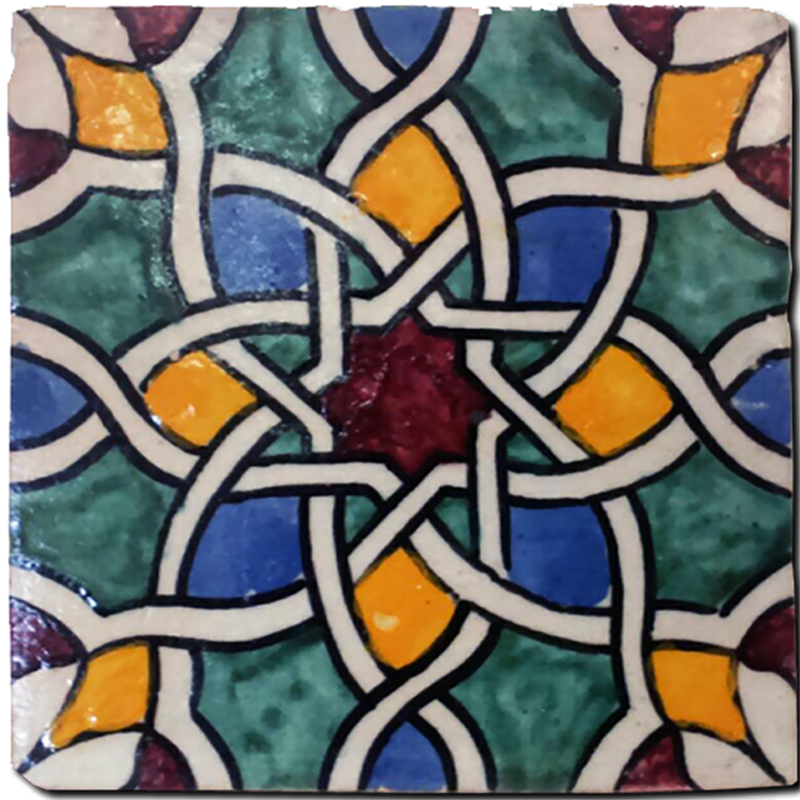 Spanish colonial Pool waterline Tile