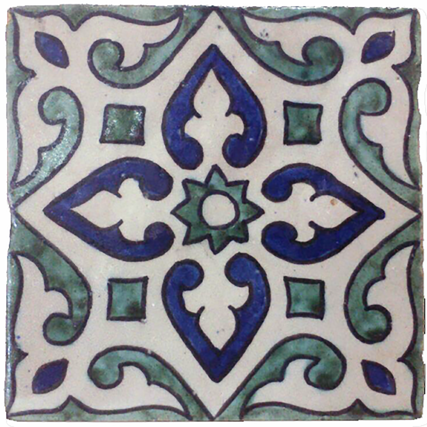 Blue Portuguese Pool Tile 