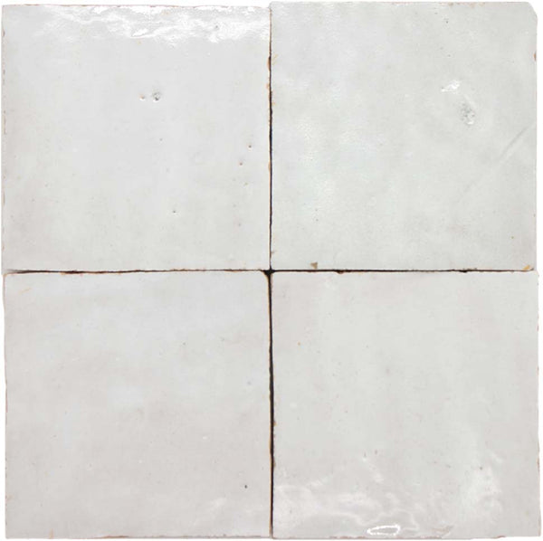 White pool tile 