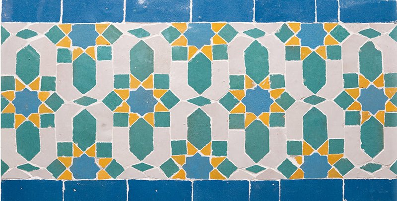 Border Tile 37 - Mediterranean Pool Tiles