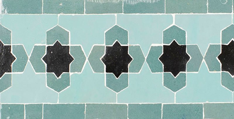 Border Tile 41 - Mediterranean Pool Tiles