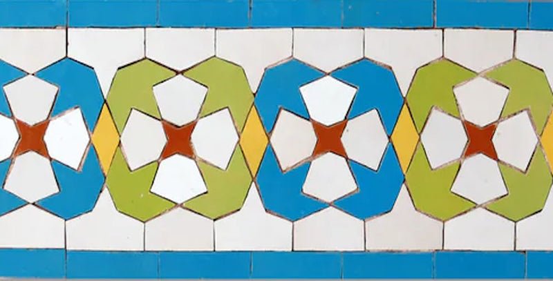 Border Tile 45 - Mediterranean Pool Tiles