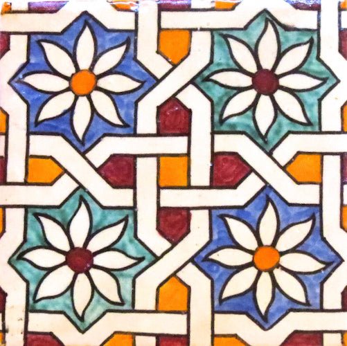 Spanish Tile 51 - Pool Waterline Tiles | Luxury Pool Tiles | Mediterranean Pool Tiles