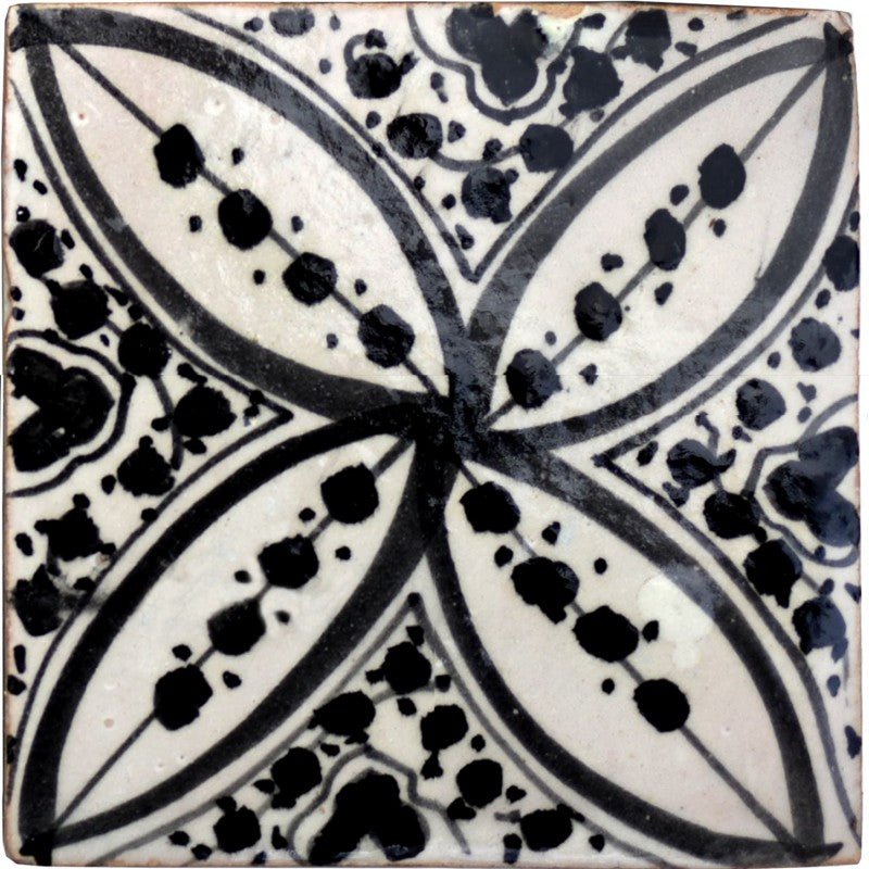Spanish Tile 19 - Pool Waterline Tiles | Luxury Pool Tiles | Mediterranean Pool Tiles