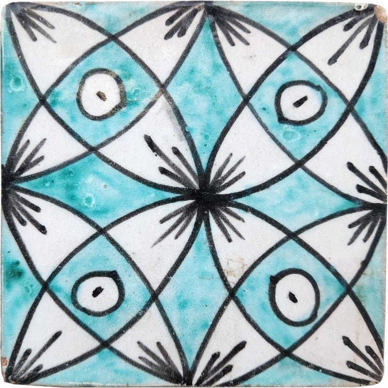 Spanish Tile 24 - Pool Waterline Tiles | Luxury Pool Tiles | Mediterranean Pool Tiles