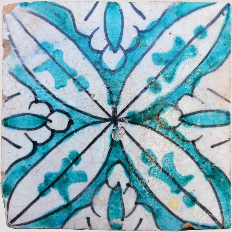 Spanish Tile 25 - Pool Waterline Tiles | Luxury Pool Tiles | Mediterranean Pool Tiles