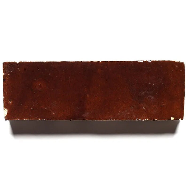 Molasses Brown Subway Tile - Mediterranean Pool Tiles